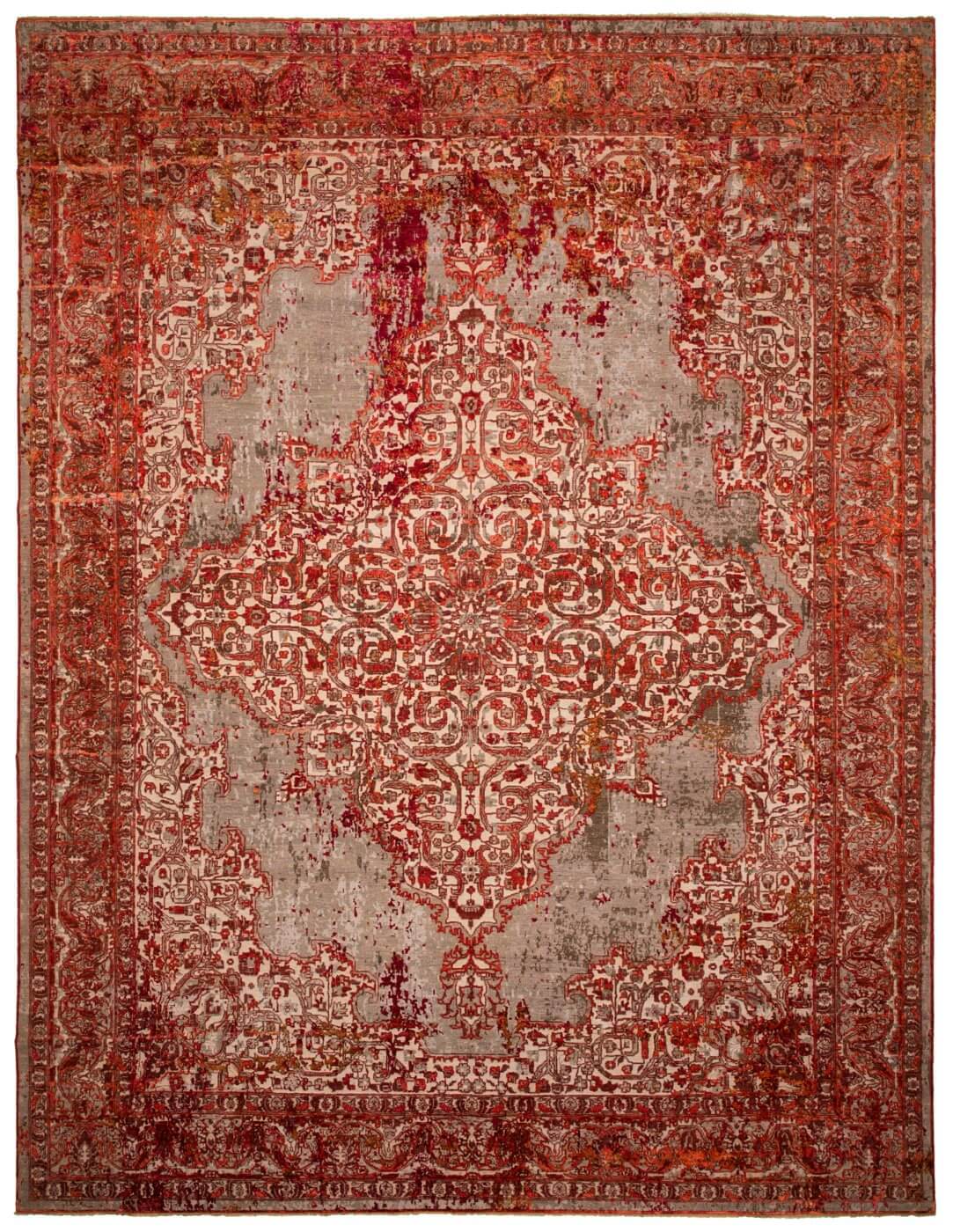 Dywan Tabriz Fashion Artwork 8 Red | Rozmiar: 250 x 300 cm