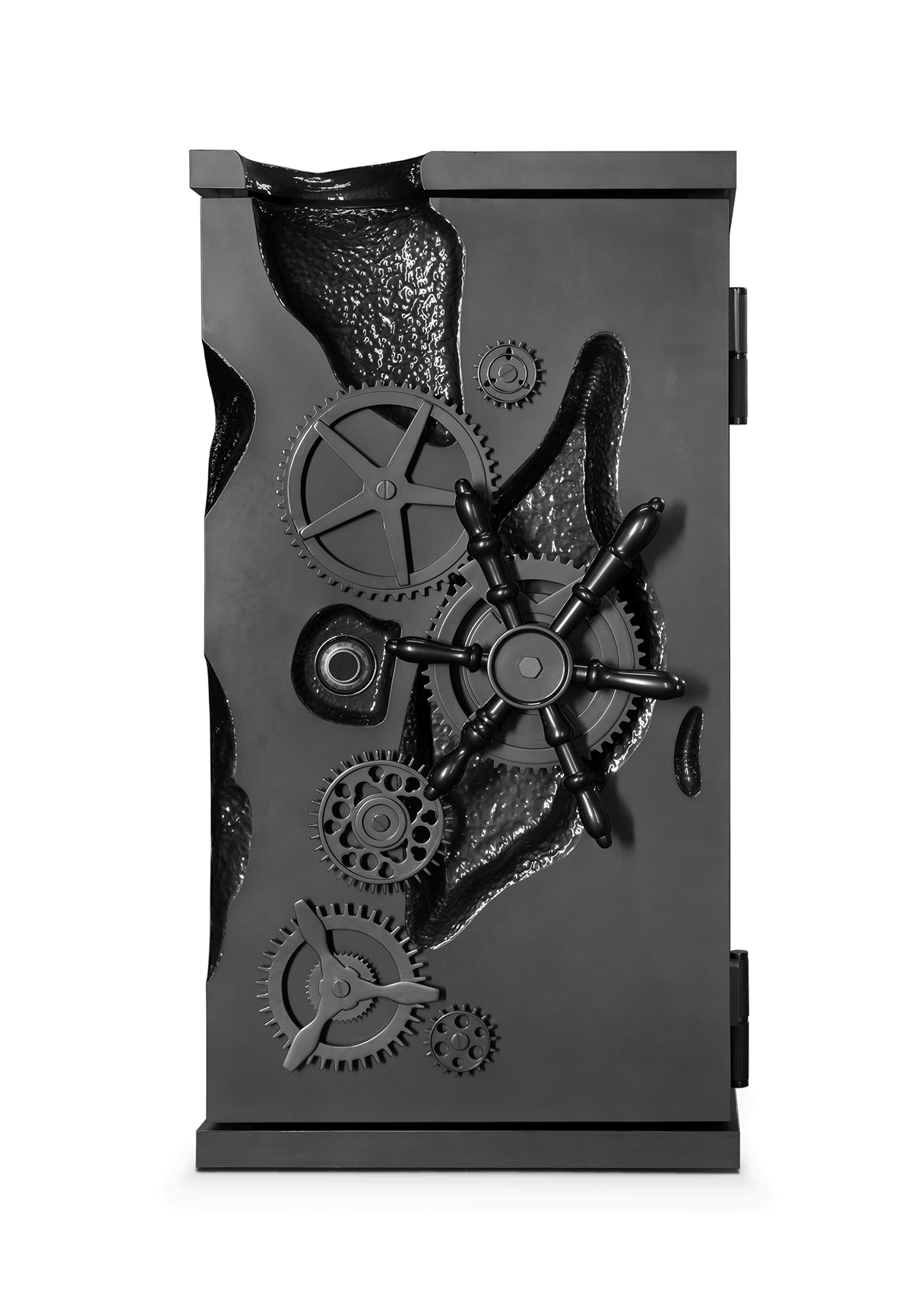 Szary matowy sejf Elite Tycoon