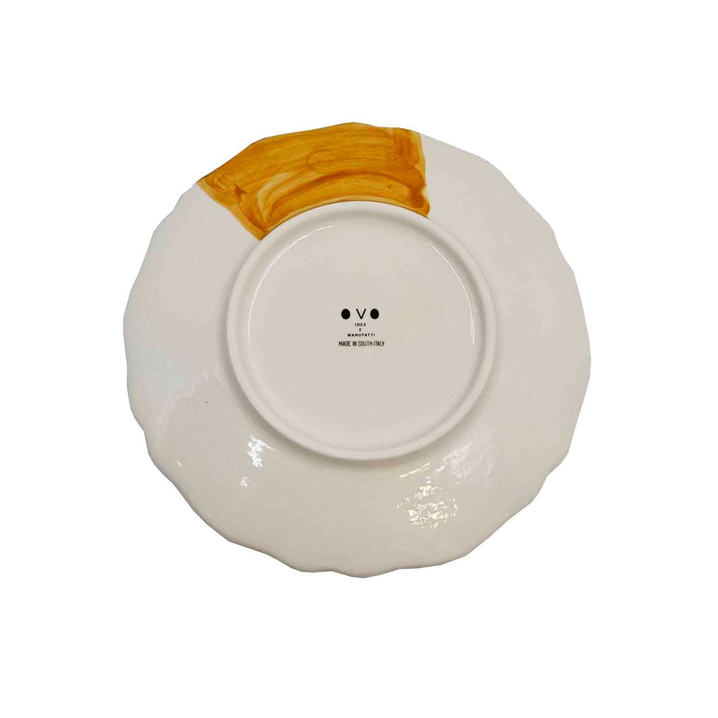 Ręcznie robiony talerz ceramiczny