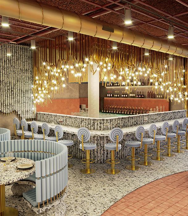 Stołek barowy McKinley - 4