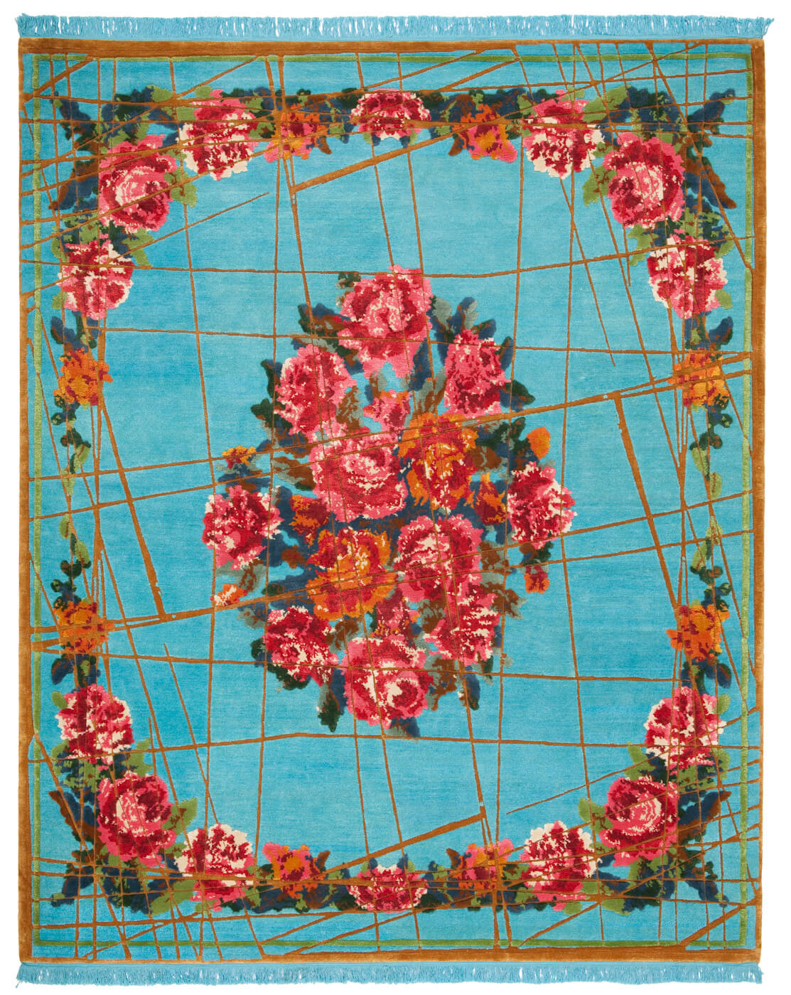 Dywan Sofianka Wrapped Sibirianblue Gold