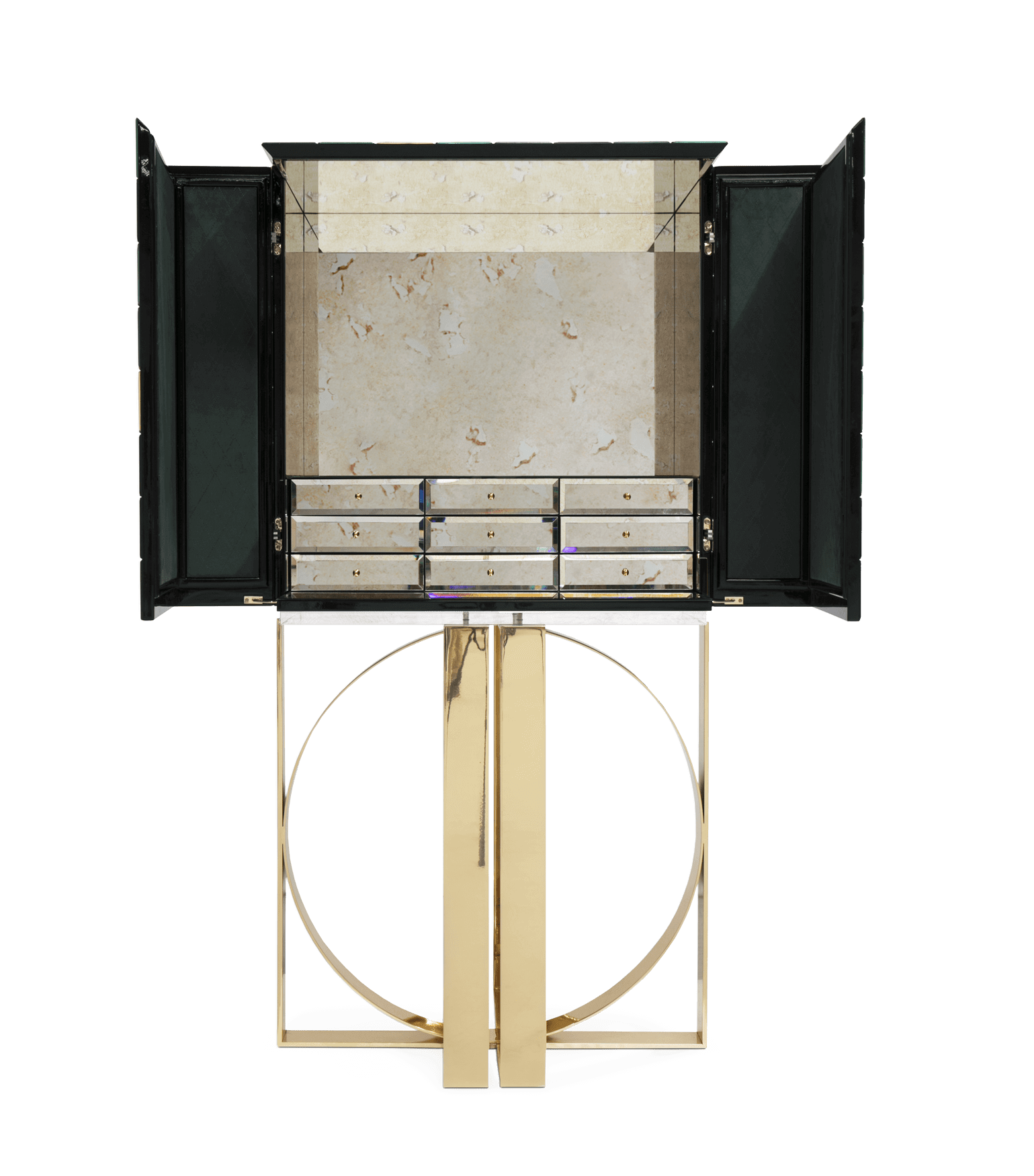 Zielona szafka Mosaic