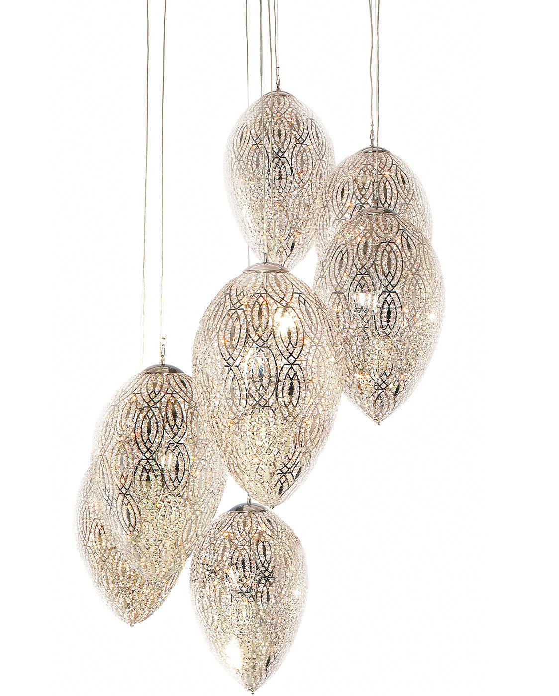 Jajowy żyrandol Arabesque Egg