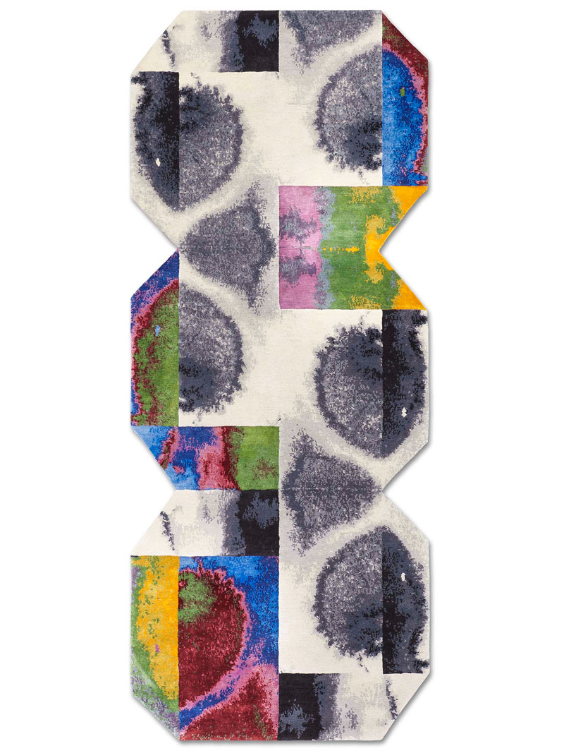 Dywan Galileo Multishape Testbild Runner | Rozmiar: 120 × 300 cm