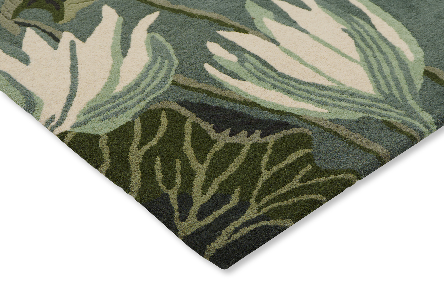 Dywan Waterlily Midnight Pond 38608 | Rozmiar: 200 x 280 cm