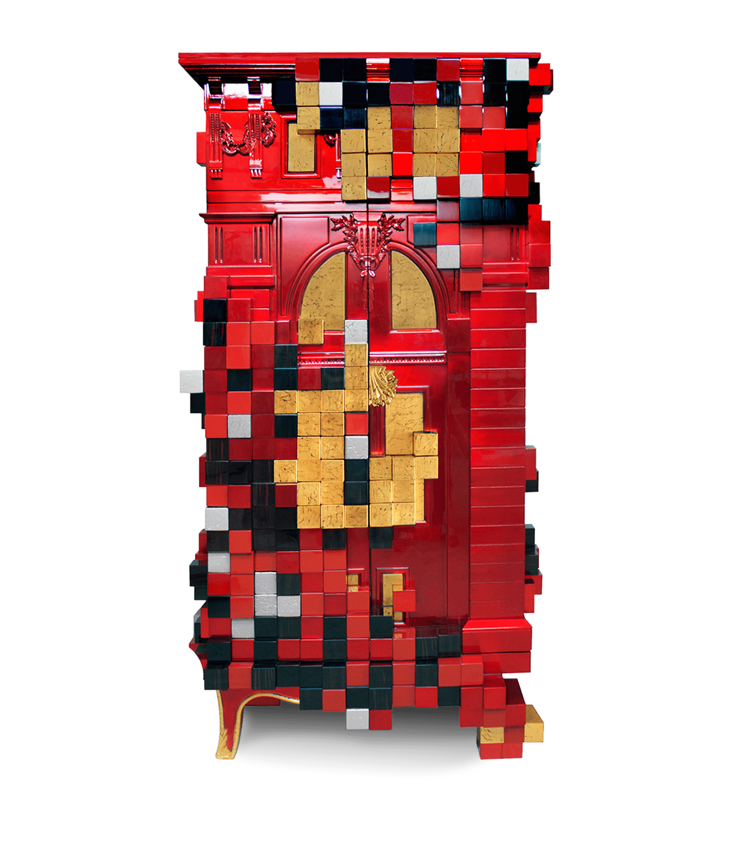 Czerwona szafka Trafalgar