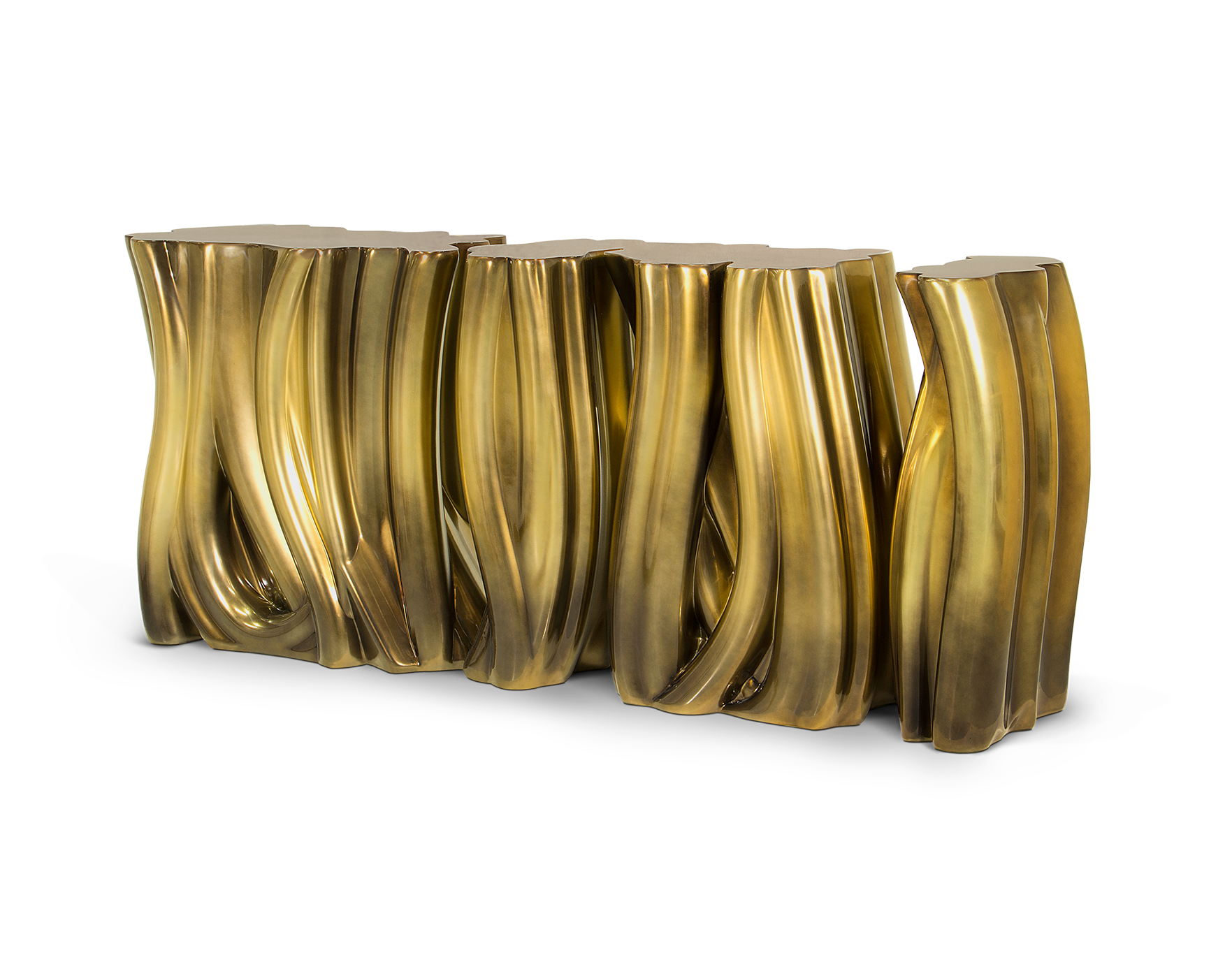 Złoty kredens Monochrome Premium