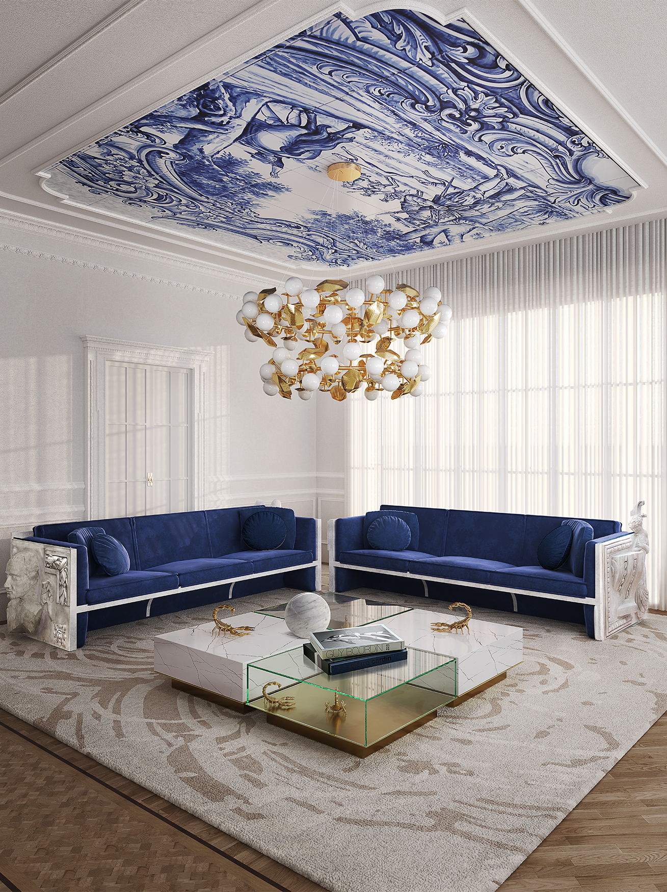 Zestaw stolików kawowych Evolution Center Dual