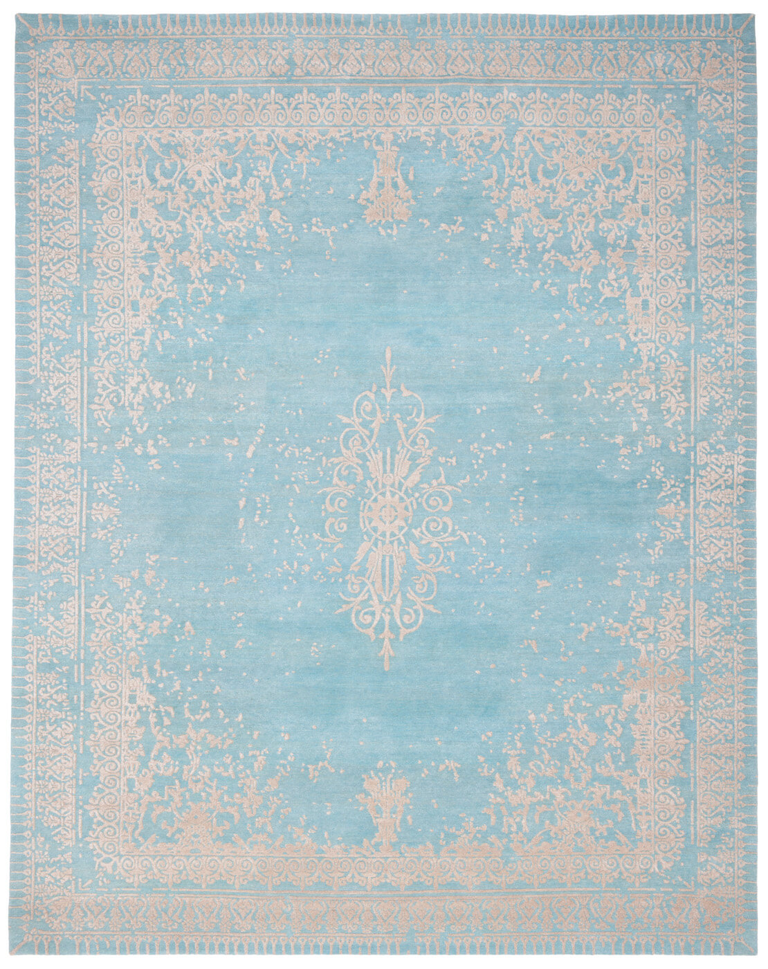 Dywan Ferrara Special Rocked Aqua | Rozmiar: 350 x 450 cm
