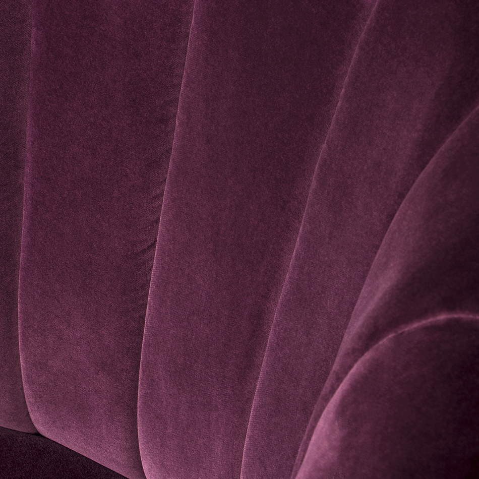 Jednoosobowa sofa Galen – fioletowa