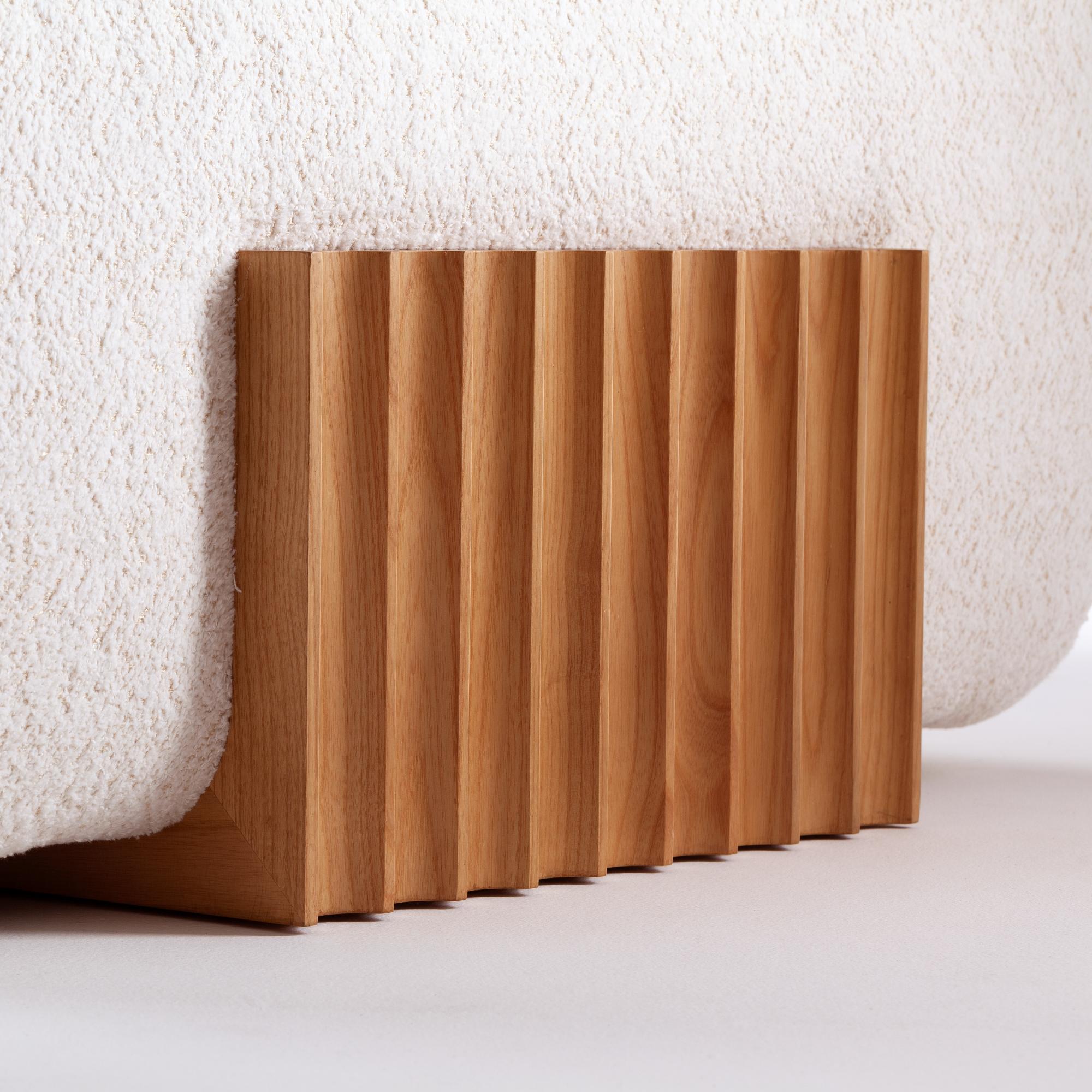 Drewniana sofa modułowa Carmel
