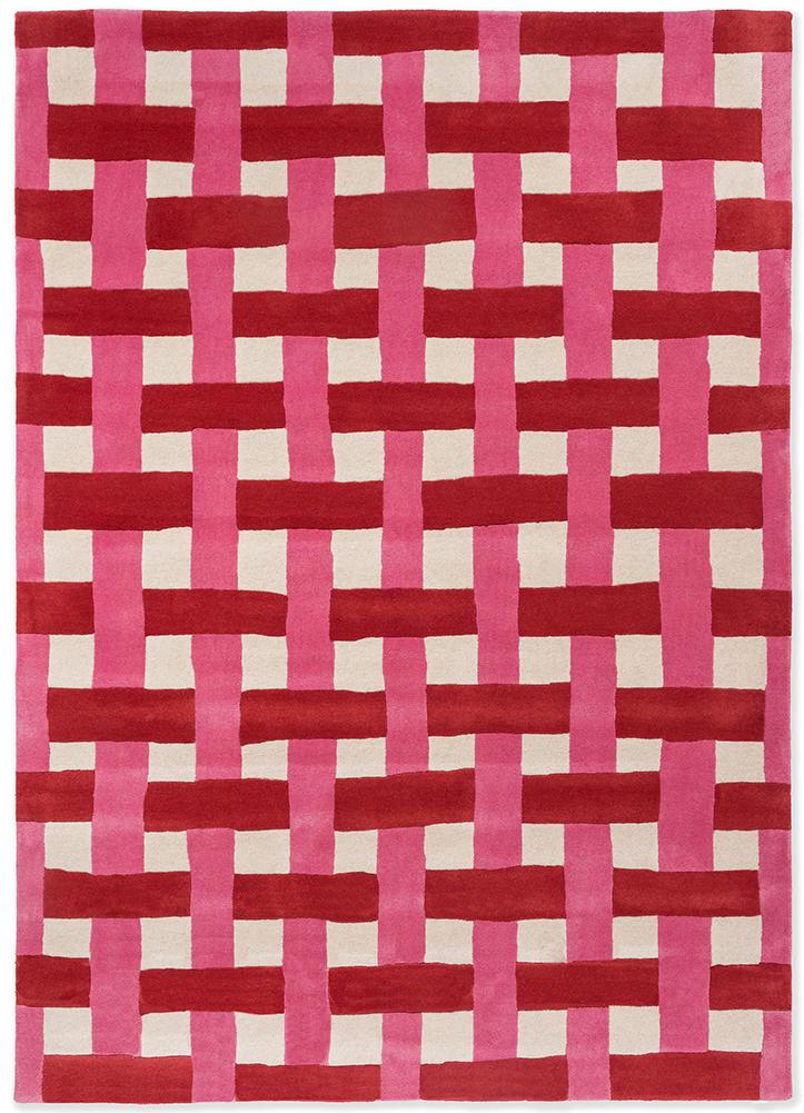 Dywan Basket Weave Coral/Rose | Rozmiar: 200 x 280 cm