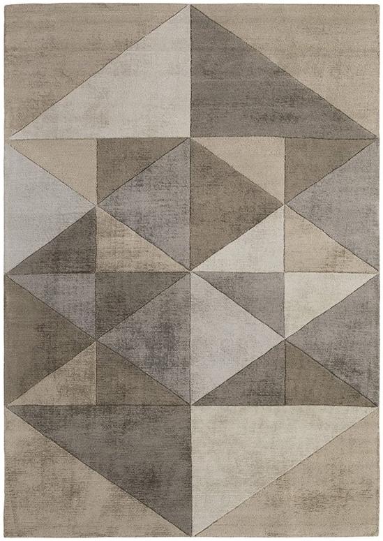 Dywan Triangles Biege | Rozmiar: 250 x 300 cm