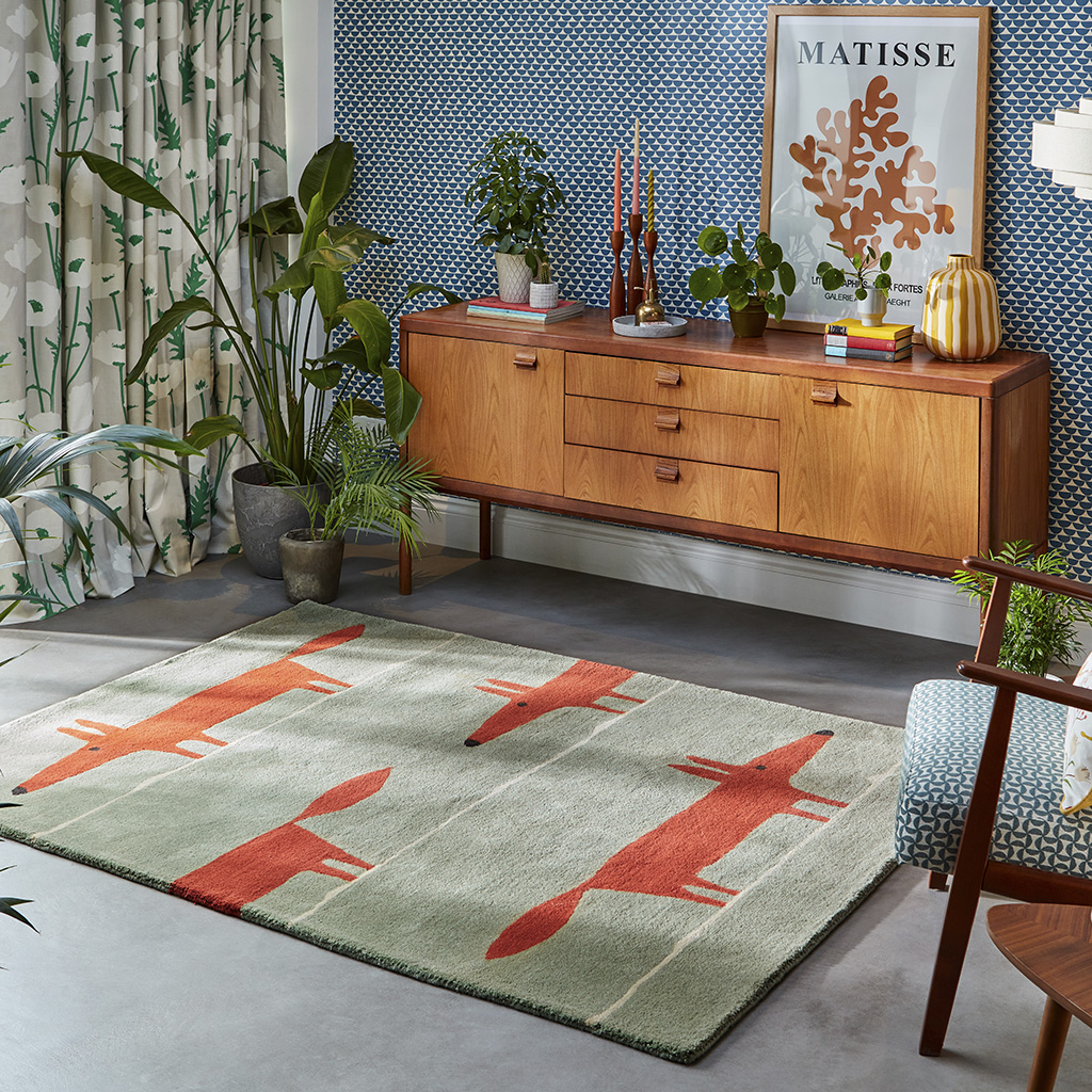 Dywan Mr-Fox-Mint / Poppy 25313 | Rozmiar: 120 x 180 cm