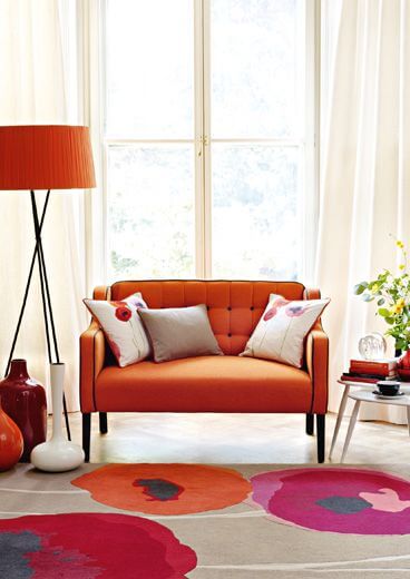 Dywan Poppies Red | Rozmiar: 250 x 350 cm