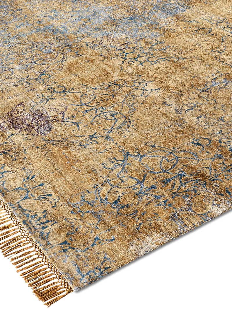 Dywan Ferahan Splash Dark Gold