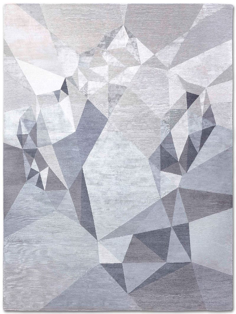 Dywan Heart No. 01 Mauve Grey