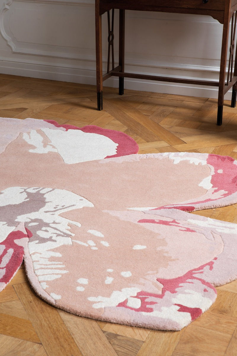 Dywan Shaped Magnolia Light Pink 162302 | Rozmiar: Ø 150 cm