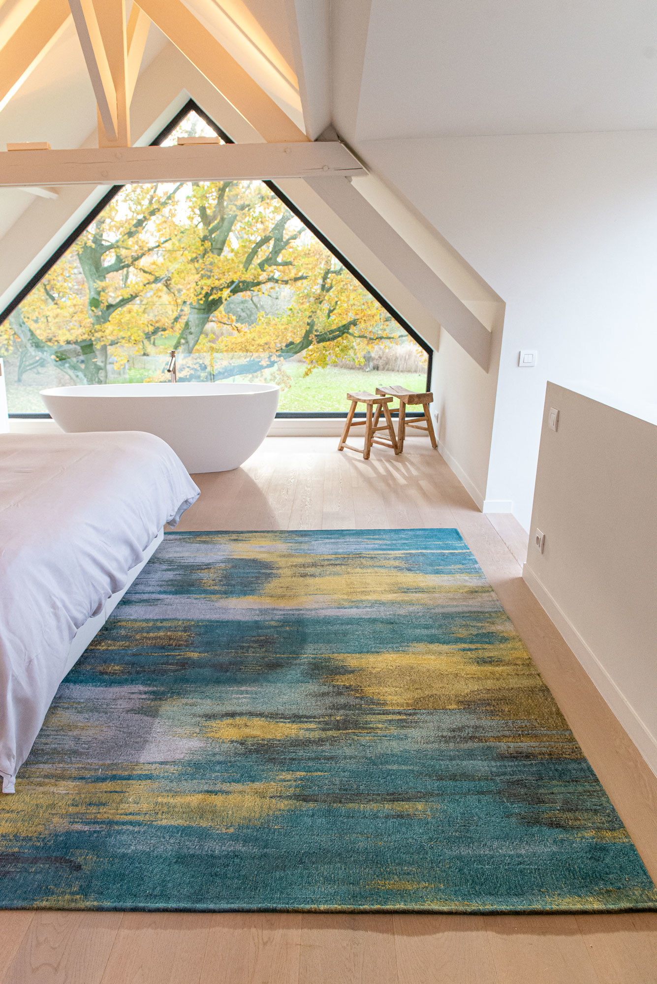 Dywan Nymphea Blue | Rozmiar: 200 x 280 cm