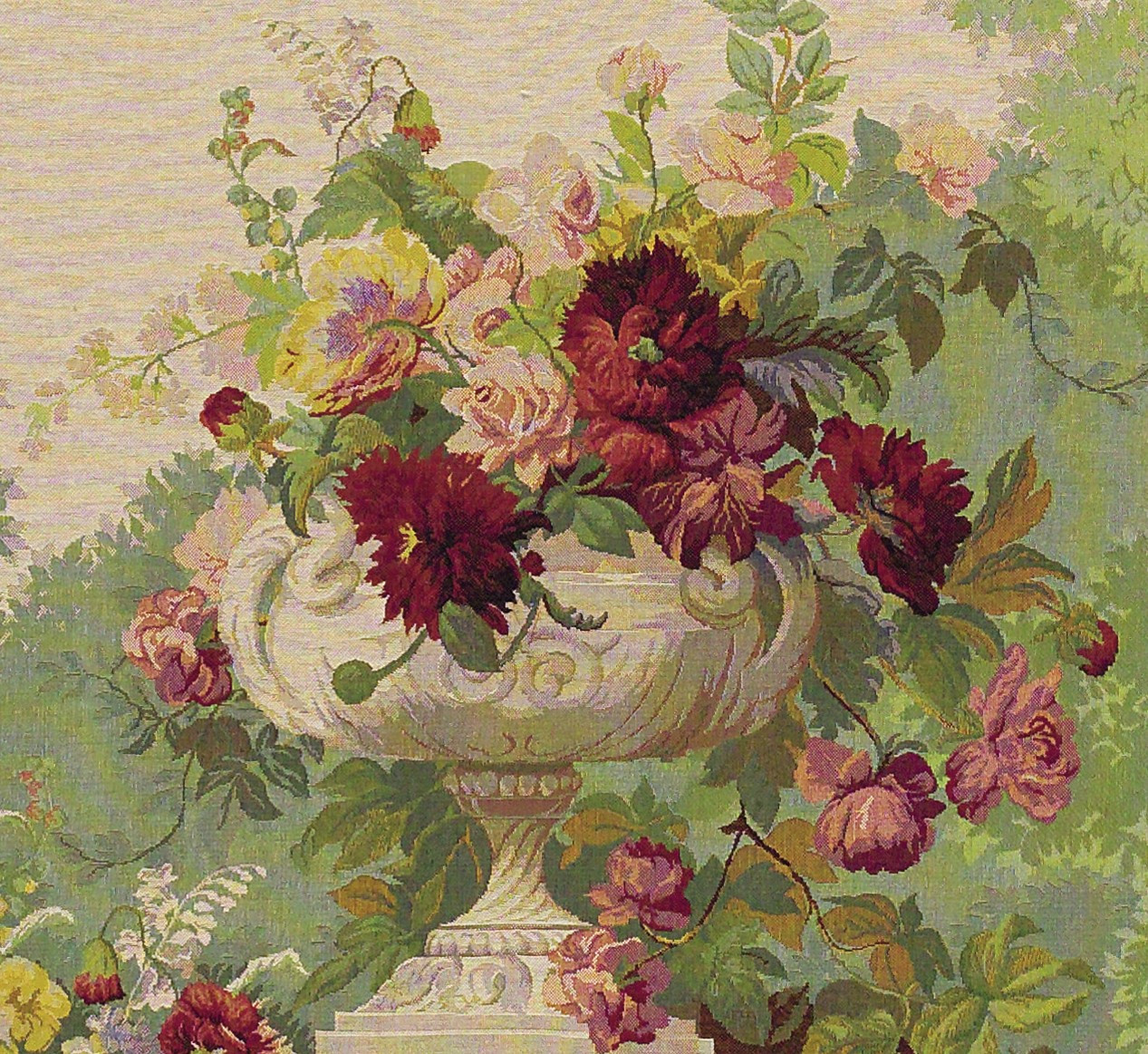 Gobelin Flowered Drapery | Rozmiar: 110 x 150 cm