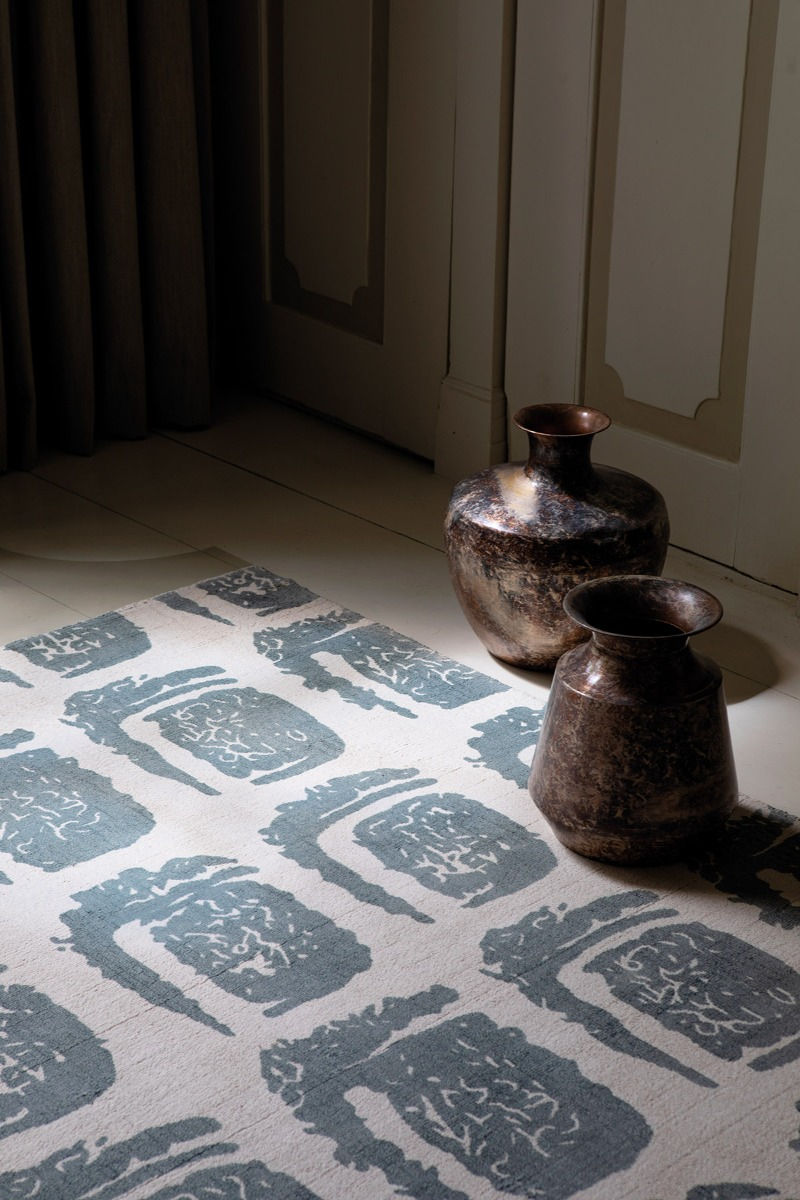 Dywan Woodblock Grey 163001 | Rozmiar: 200 x 280 cm