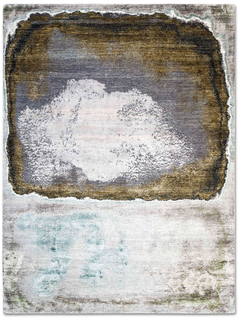 Dywan No. 16 Green Rust | Rozmiar: 183 x 274 cm