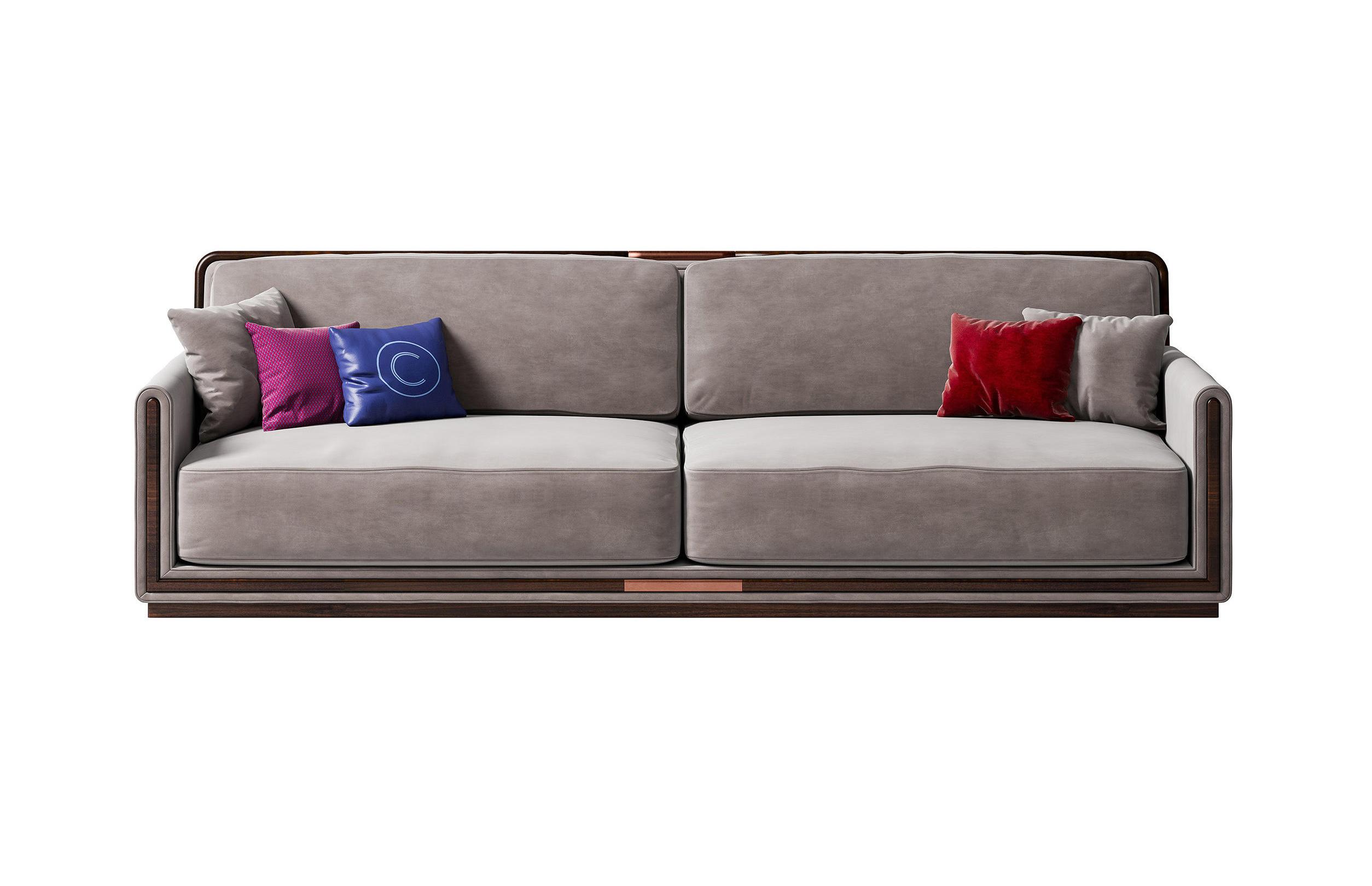 Skórzana sofa trzyosobowa | Konfiguracja: 3-Seat Extra