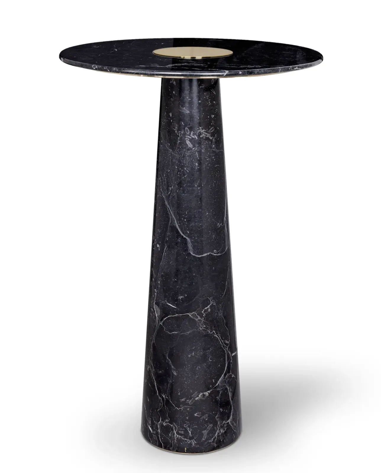 Czarny stolik barowy Forge