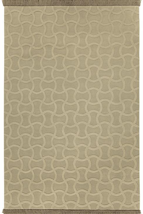 Dywan Taupe Hand-Tufted