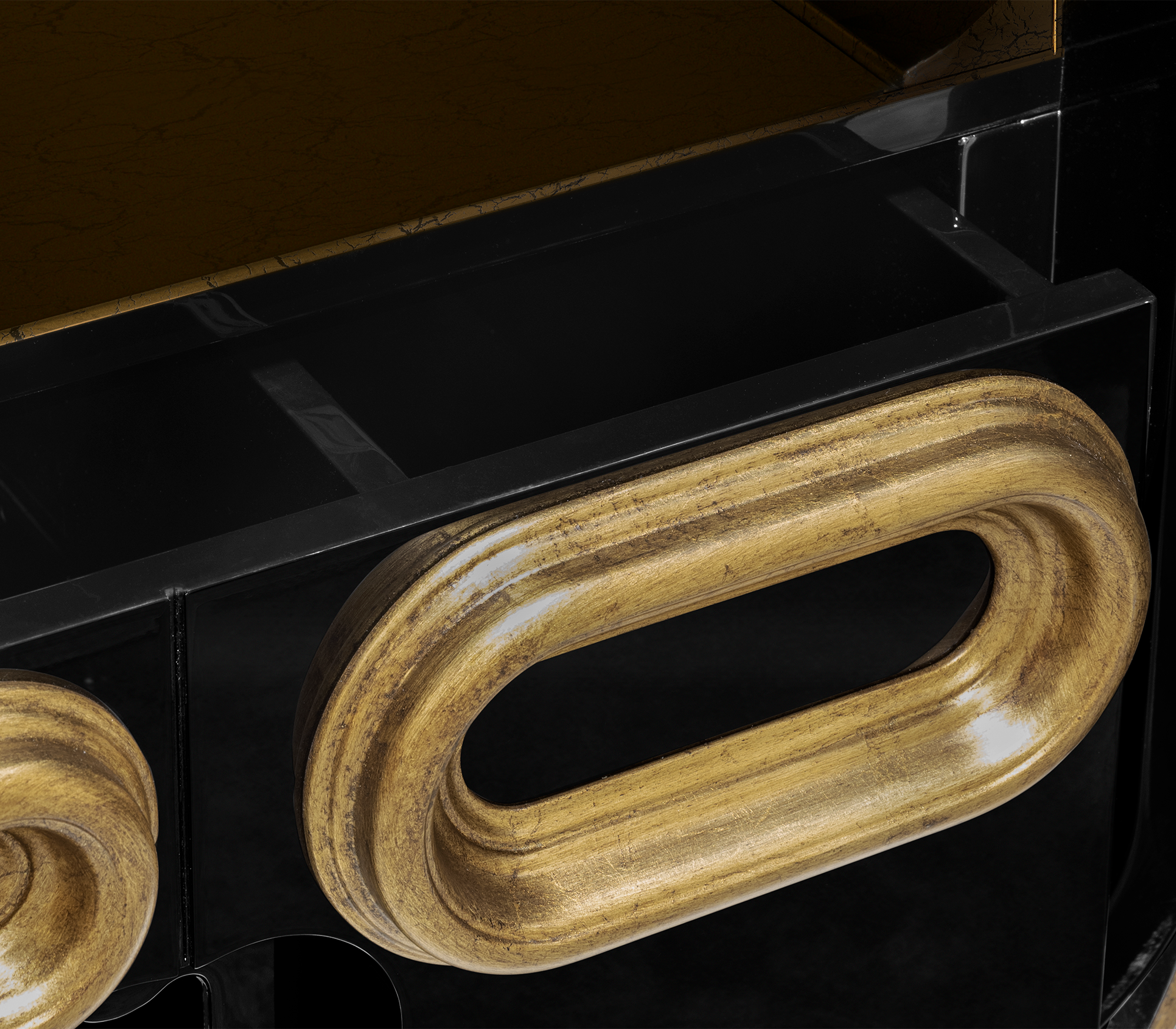 Kredens Ellipse Antique