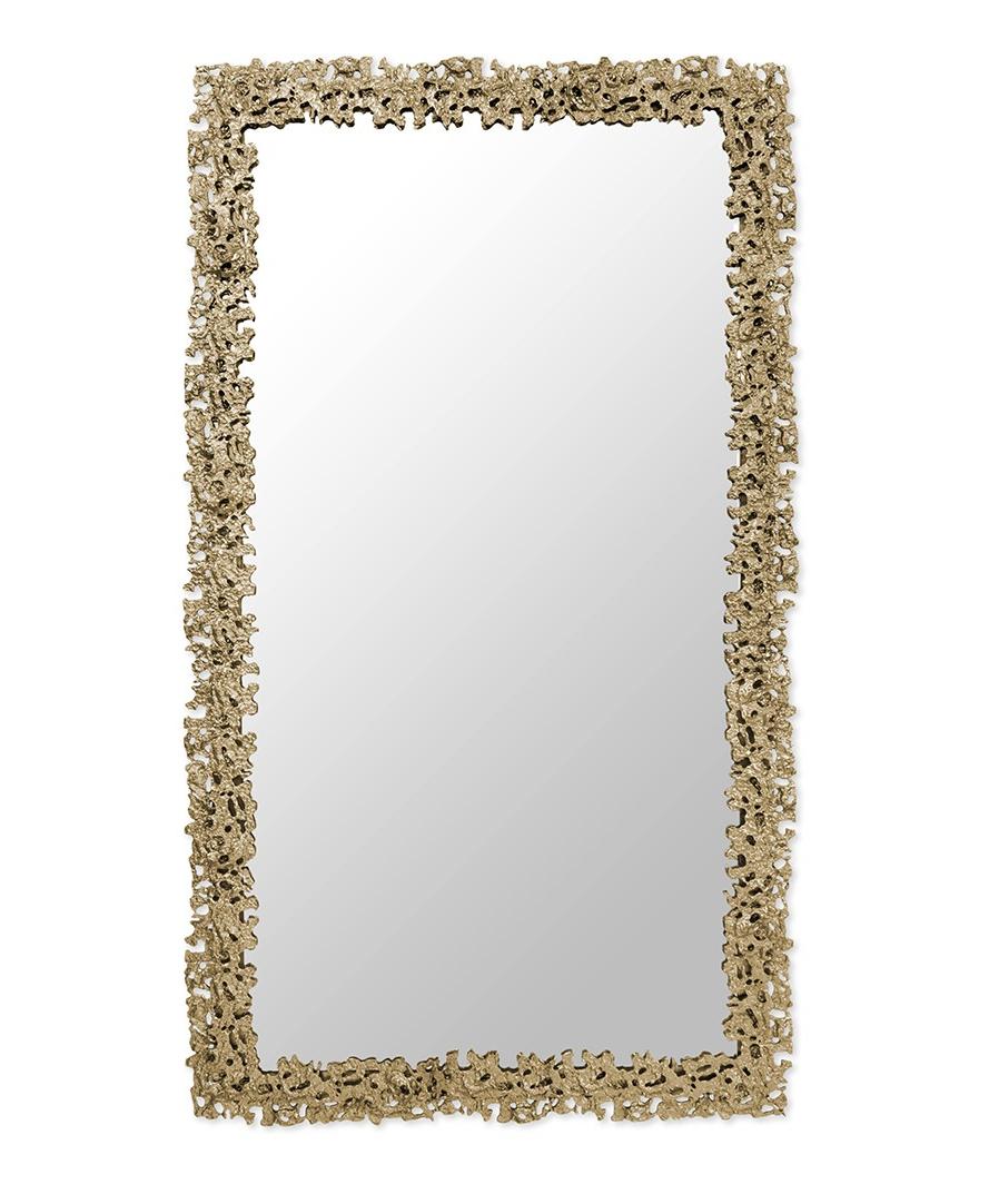 Lustro ścienne prostokątne Volcano Flow