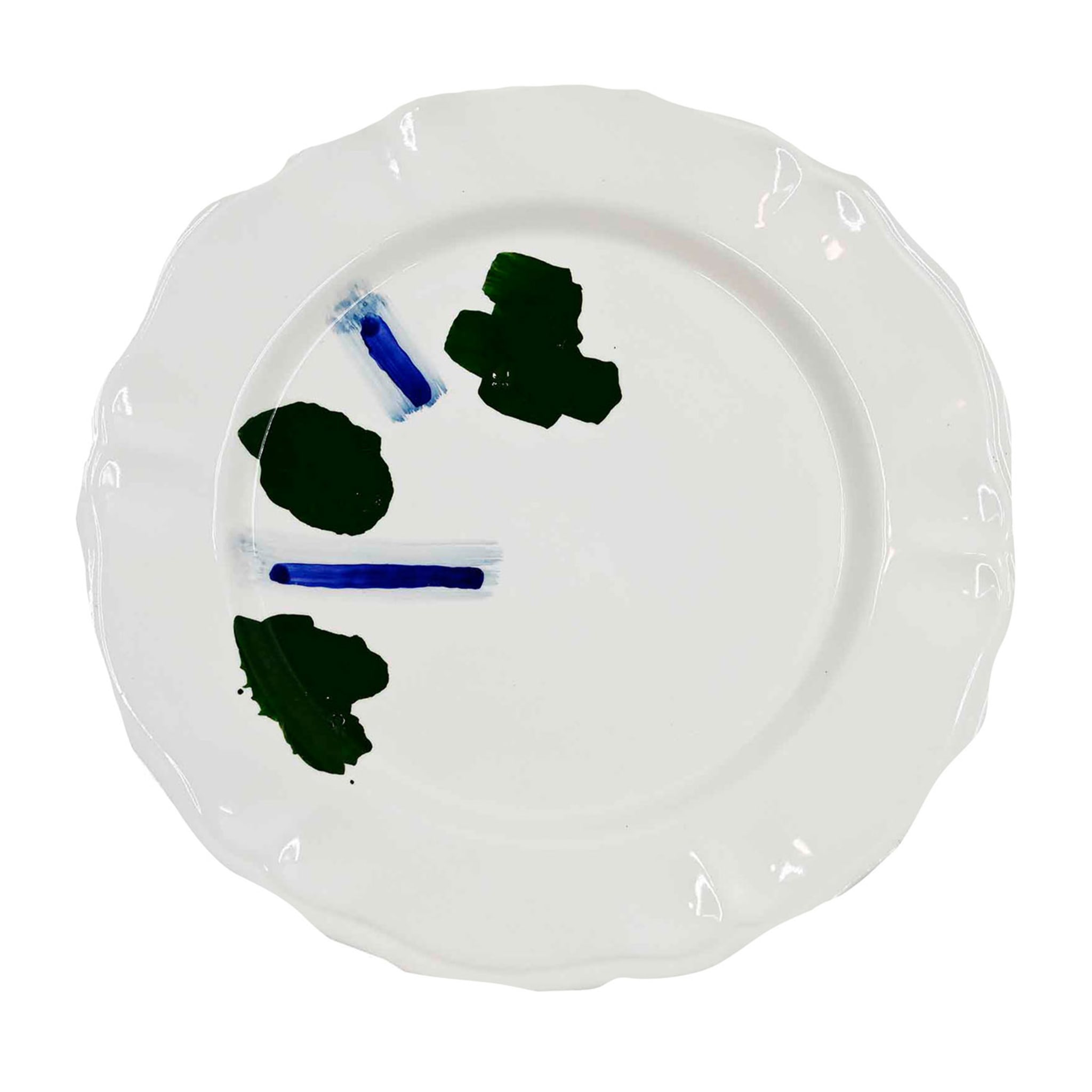 Ręcznie robiony talerz ceramiczny