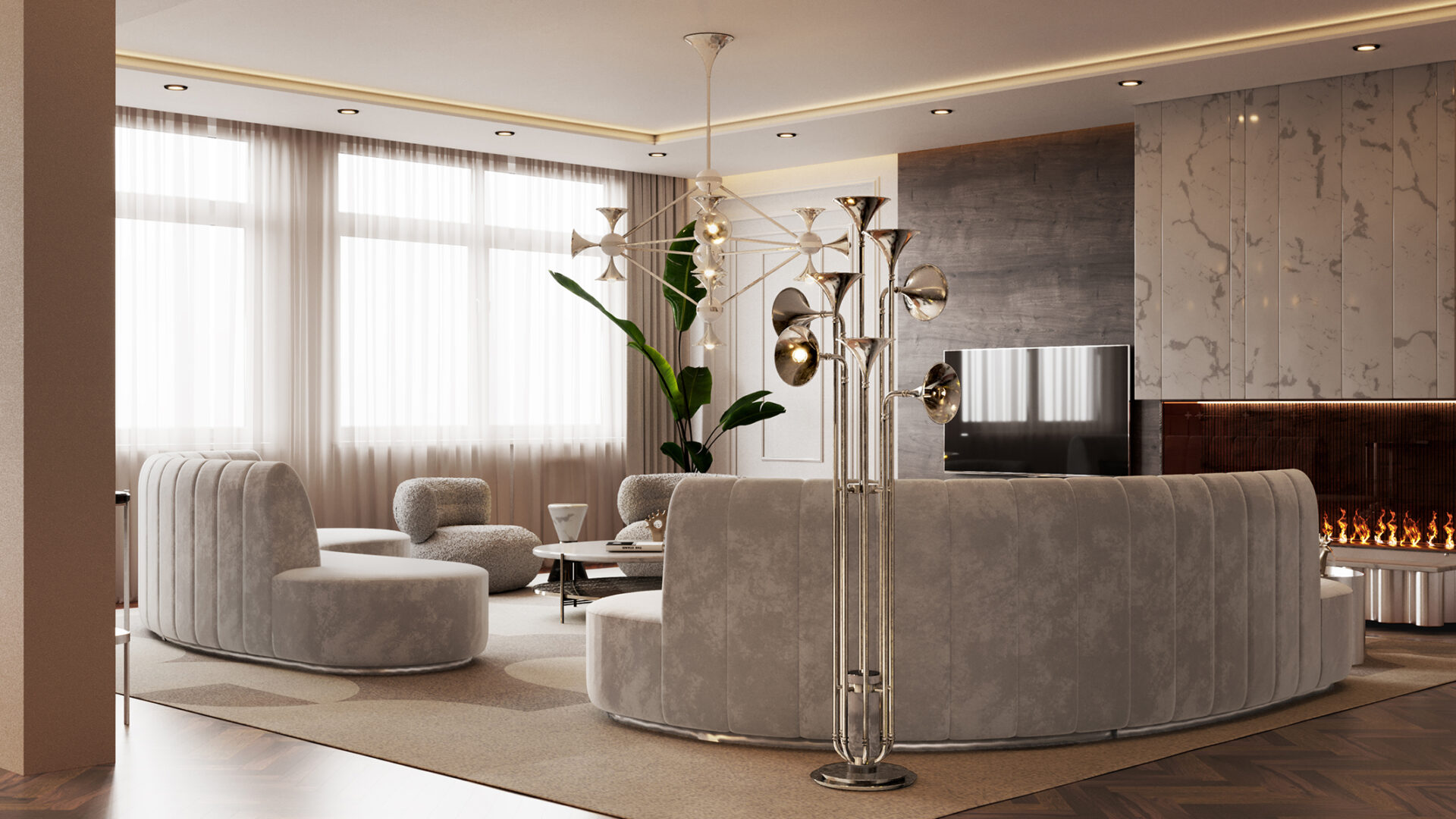 Lampa podłogowa Maestro - 4