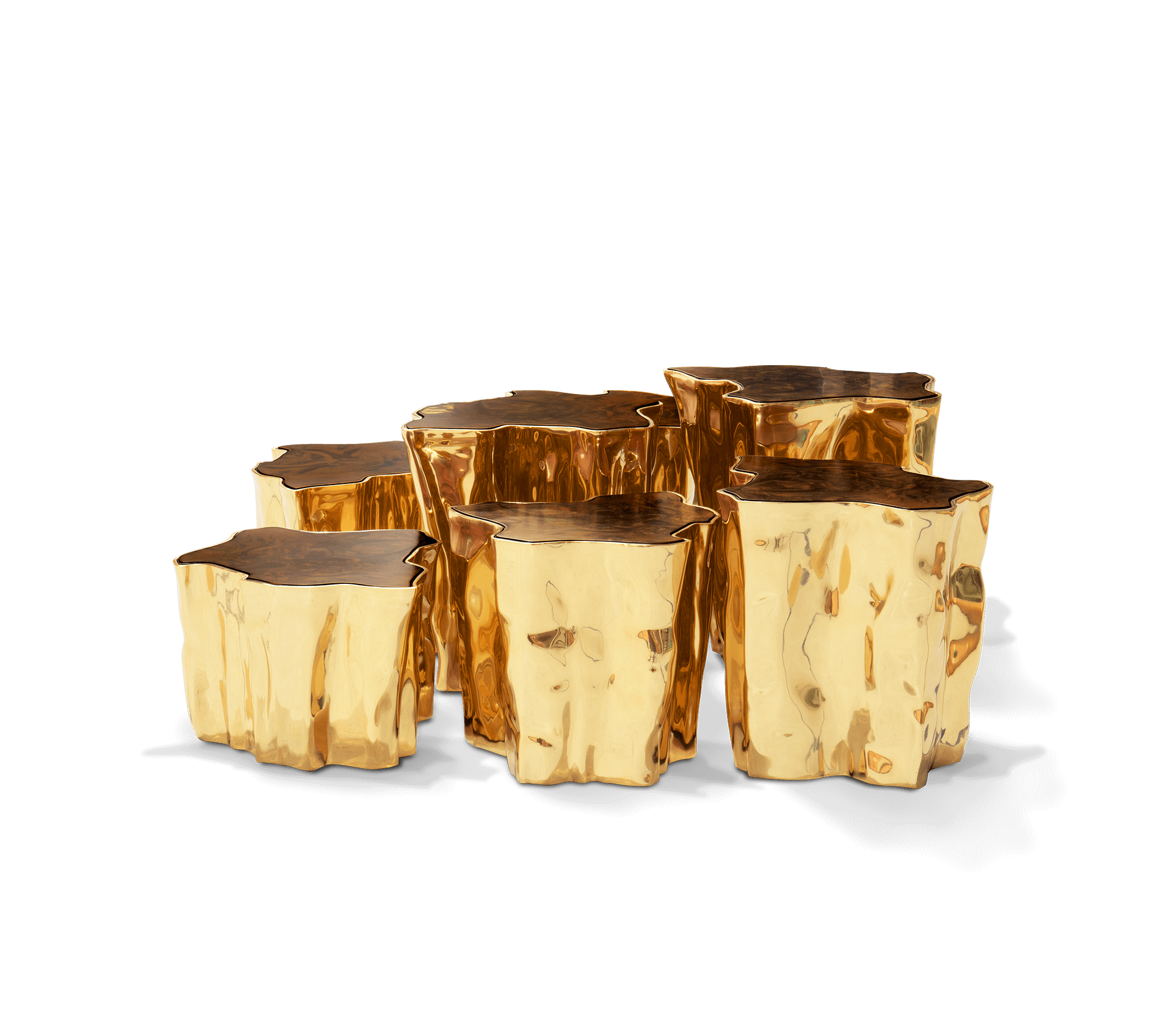 Stolik kawowy Paradise Series z wykończeniem orzechowym