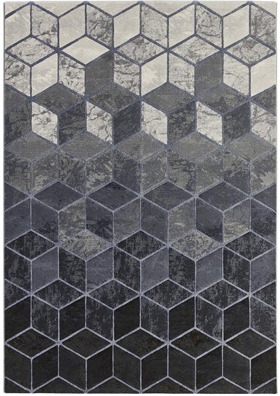 Dywan Geometric Grey | Rozmiar: 200 x 290 cm