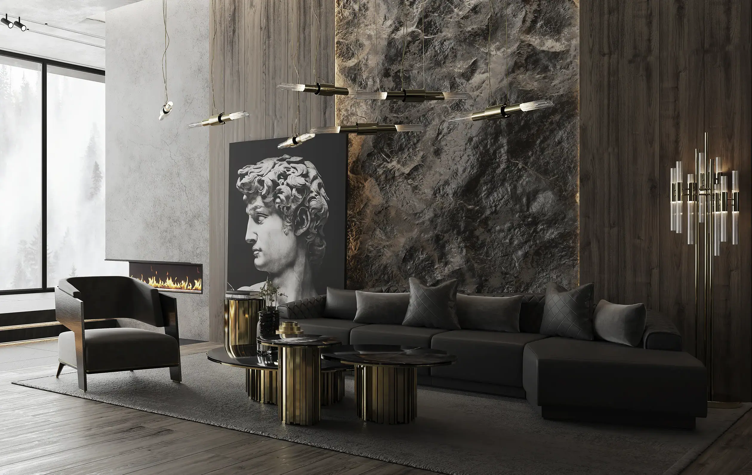 Stolik kawowy Imperial Trio - 4