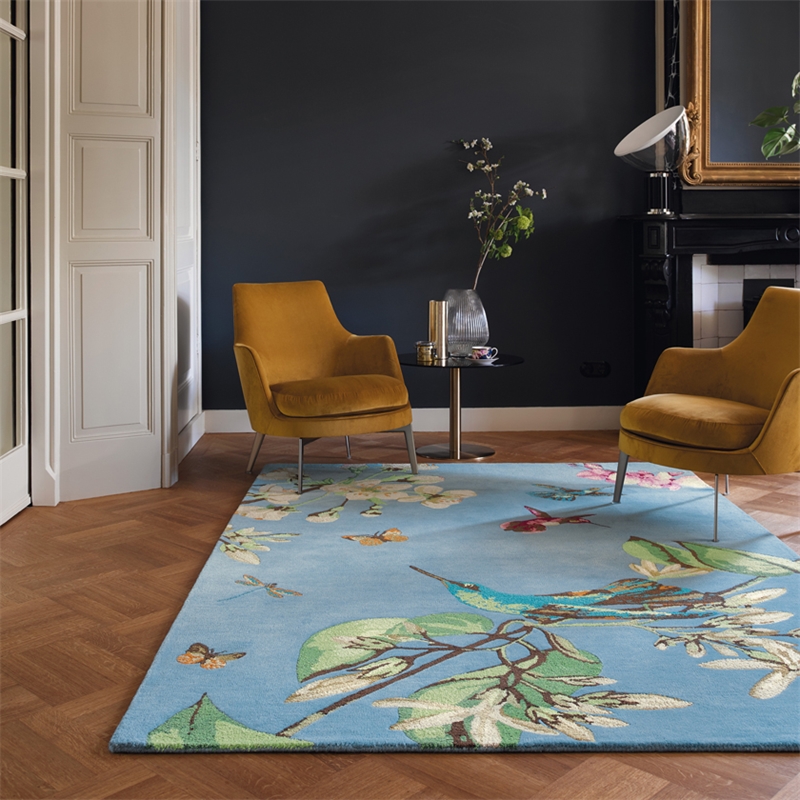 Dywan Hummingbird Blue 37808 | Rozmiar: 200 x 280 cm