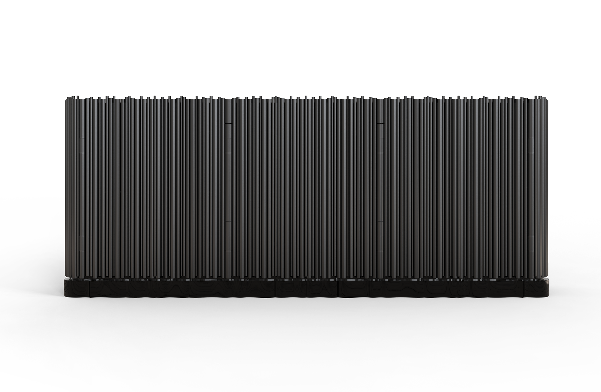 Czarny kredens Harmony Premium