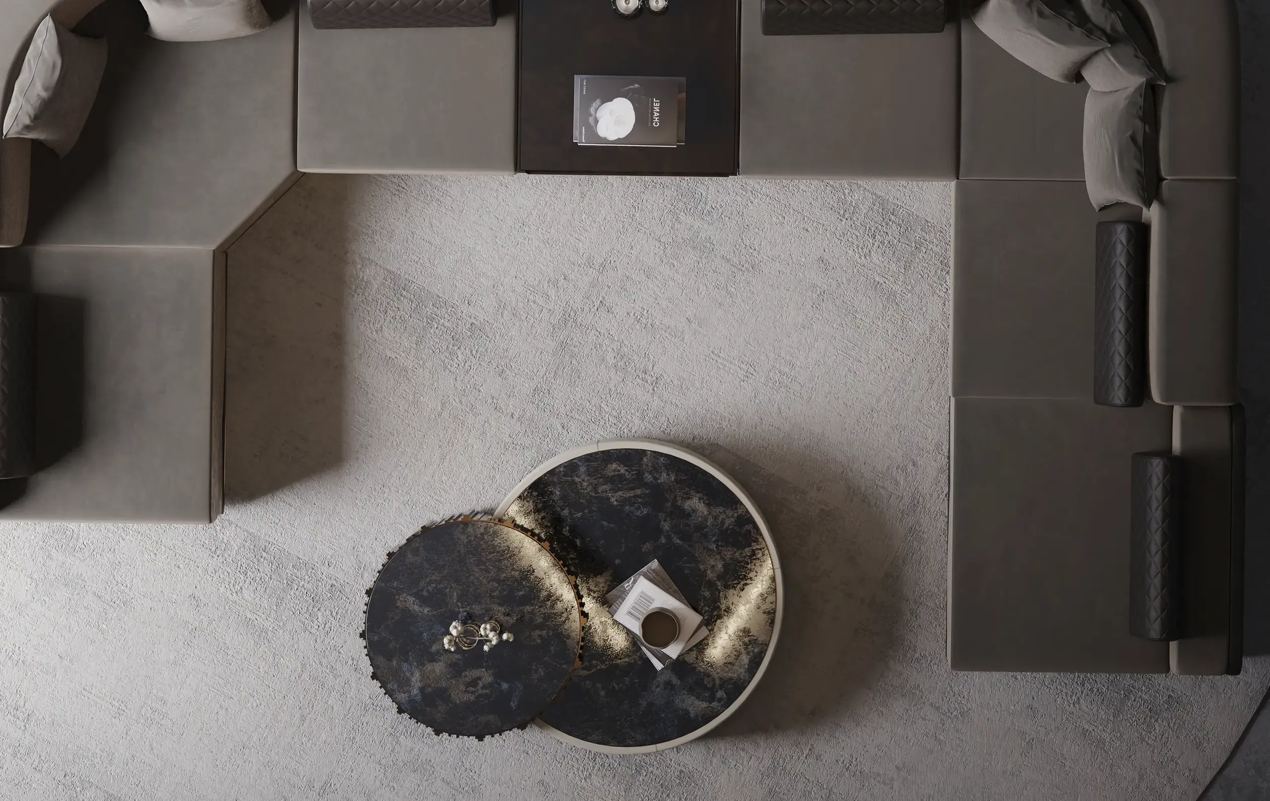 Stolik kawowy Imperial Set I - 7