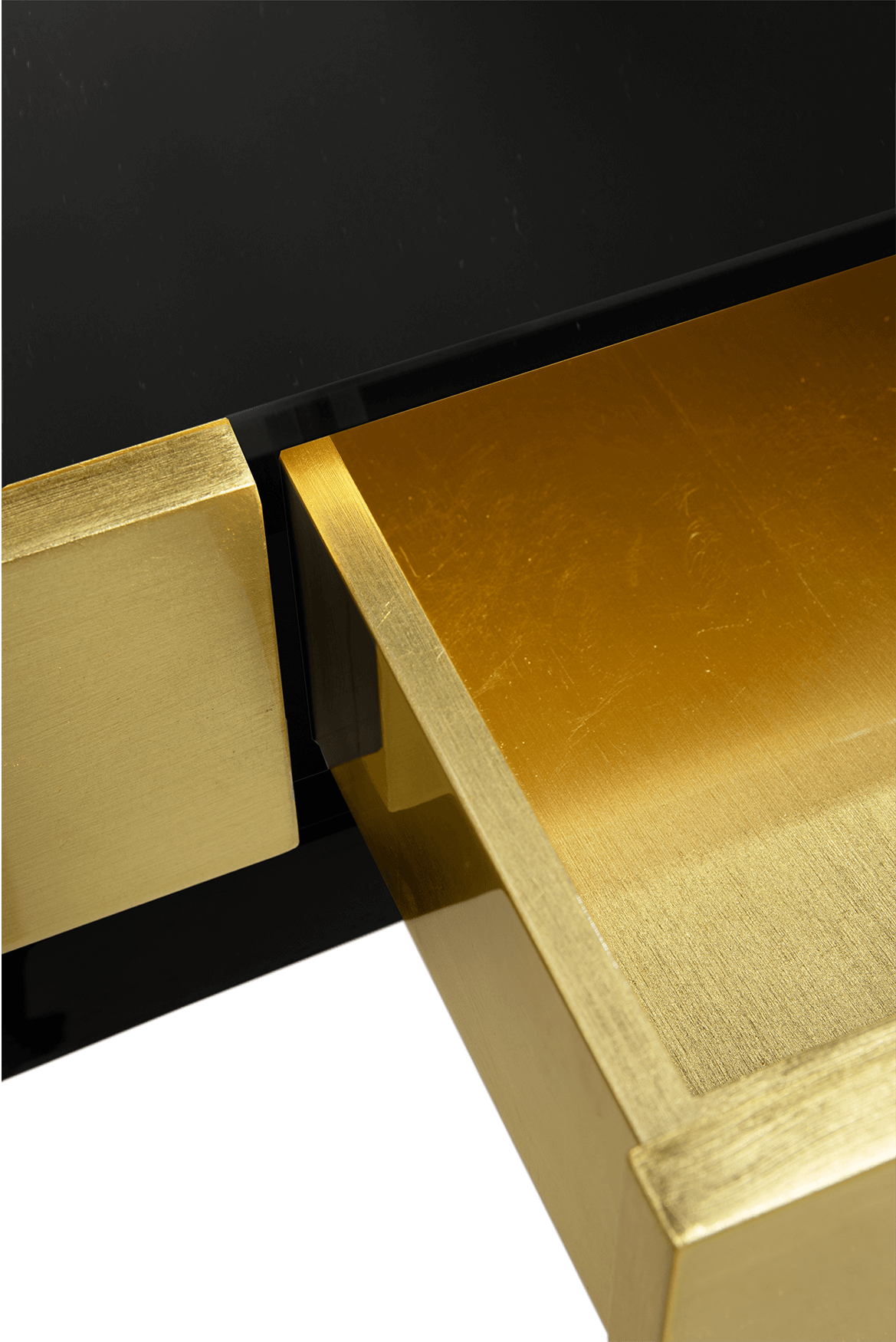 Złota konsola Trinity Luxe