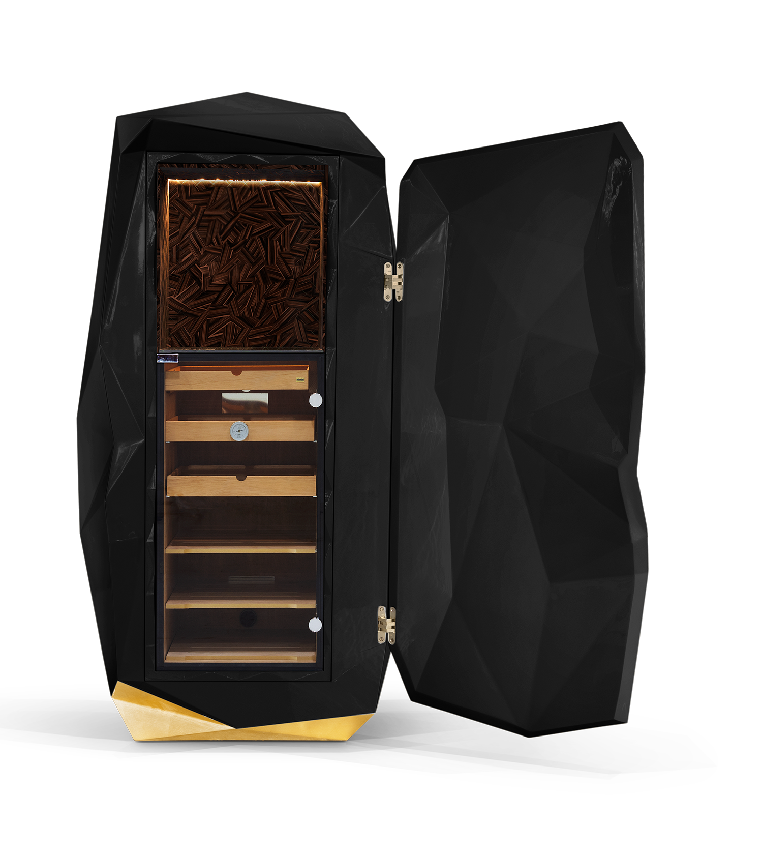 Czarny sejf Elite Prism