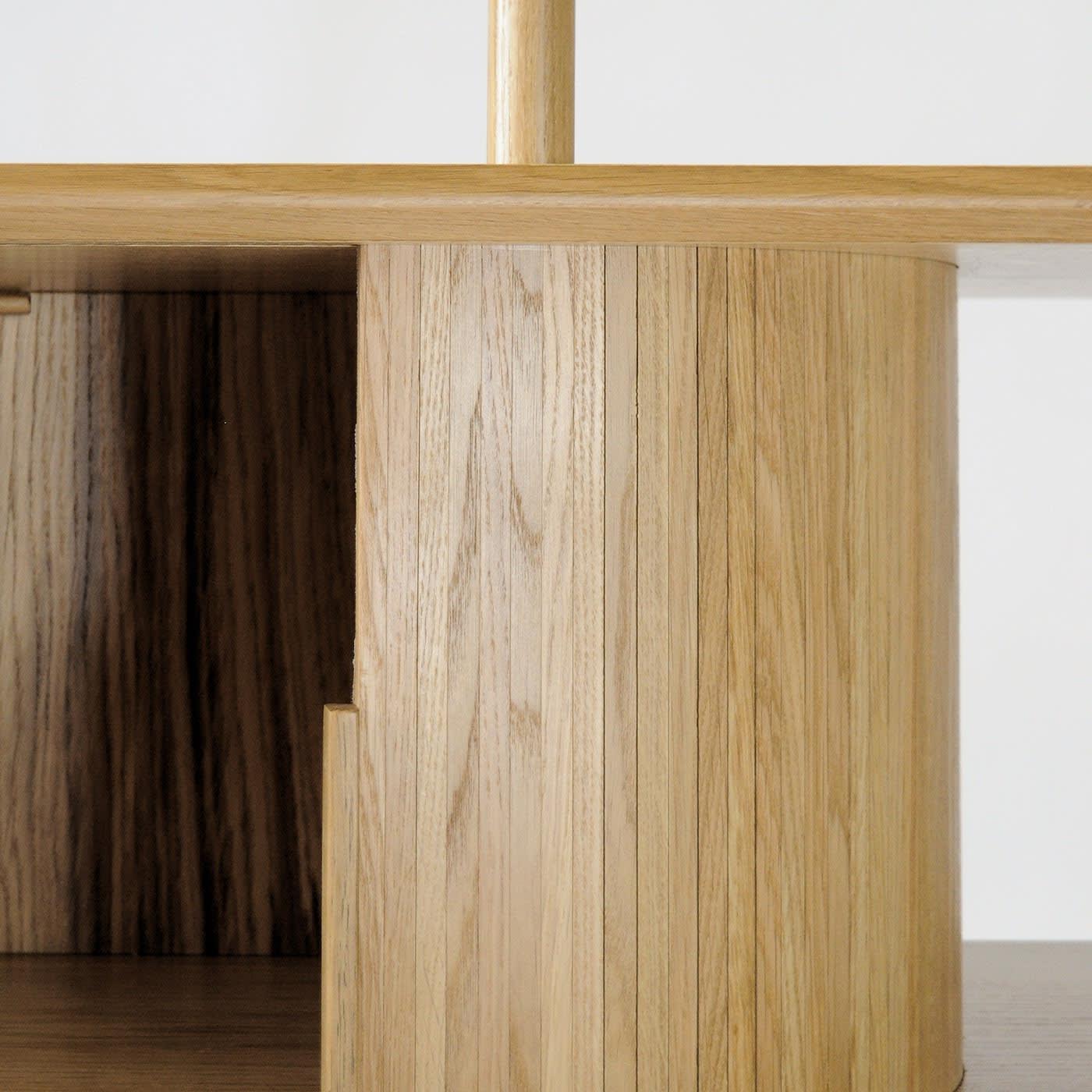 Nowoczesny Modułowy Regał Dębowy