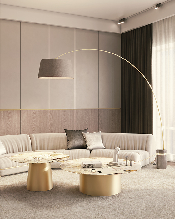 Wysoki stolik kawowy Kieran