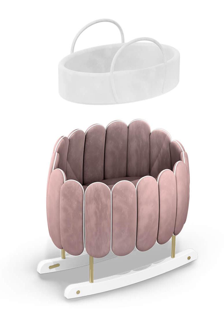 Kołyska bujana dziecięca Lotus Gentle