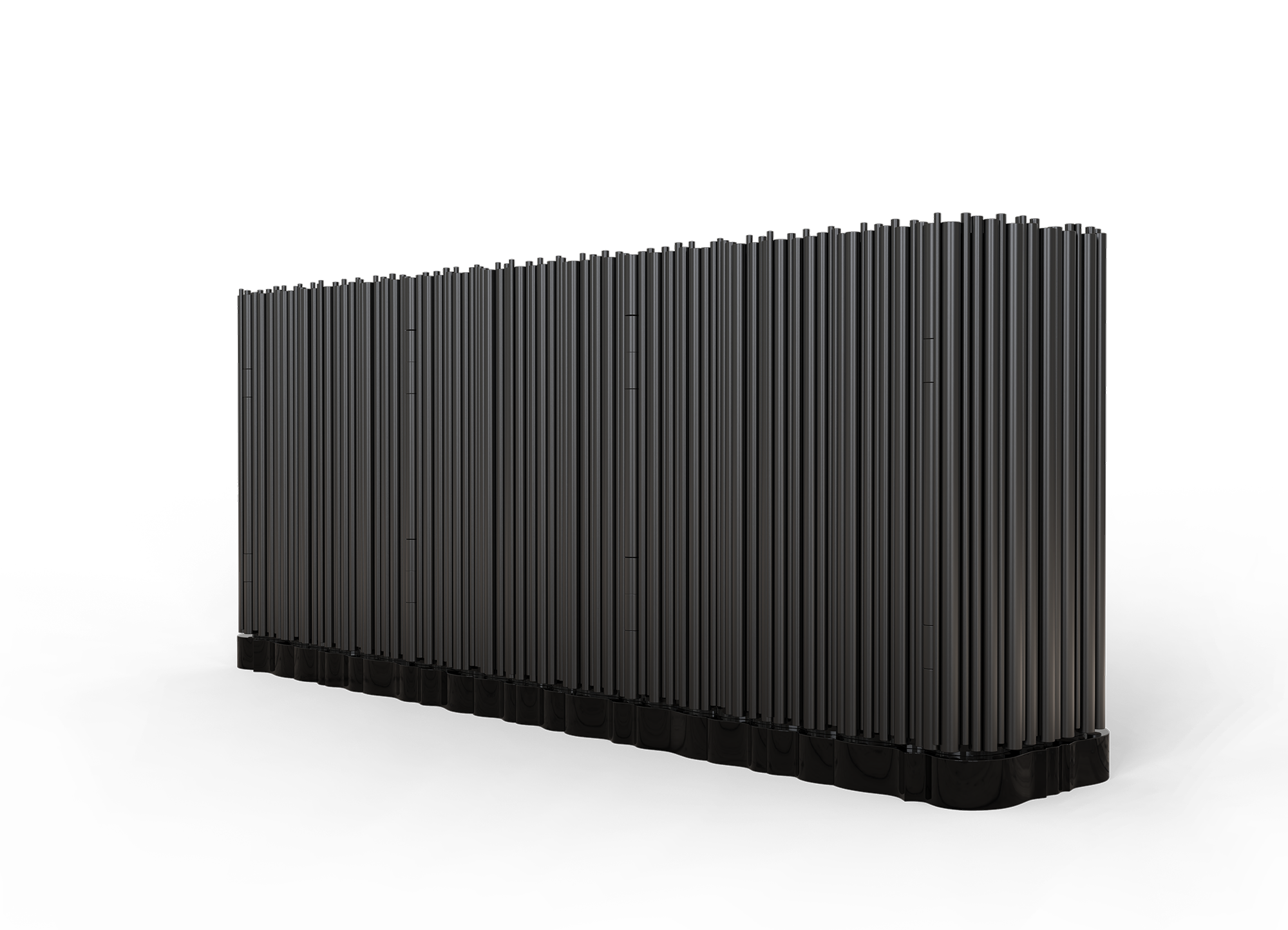 Czarny kredens Harmony Premium