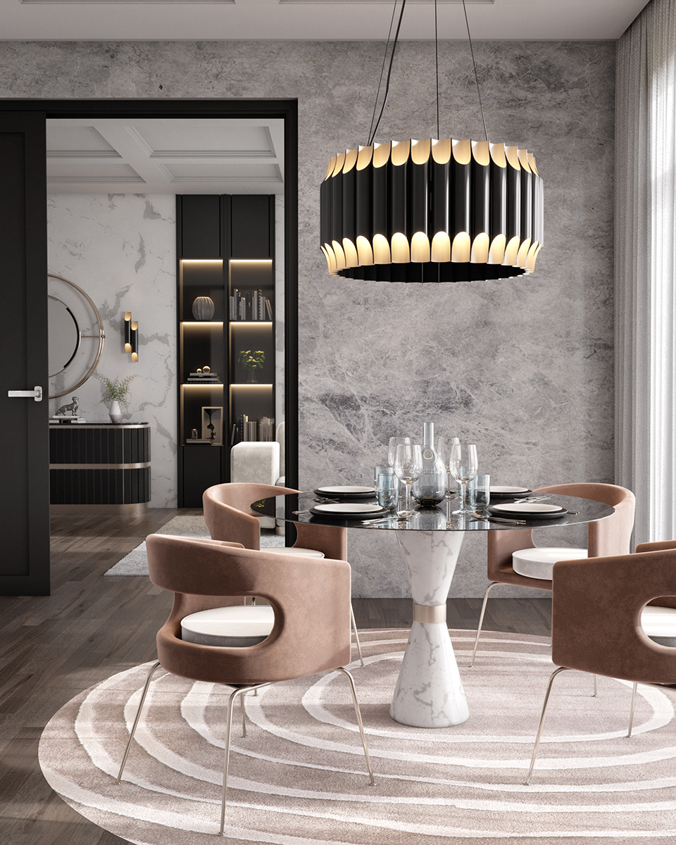 Lampa wisząca Bold Round - 3