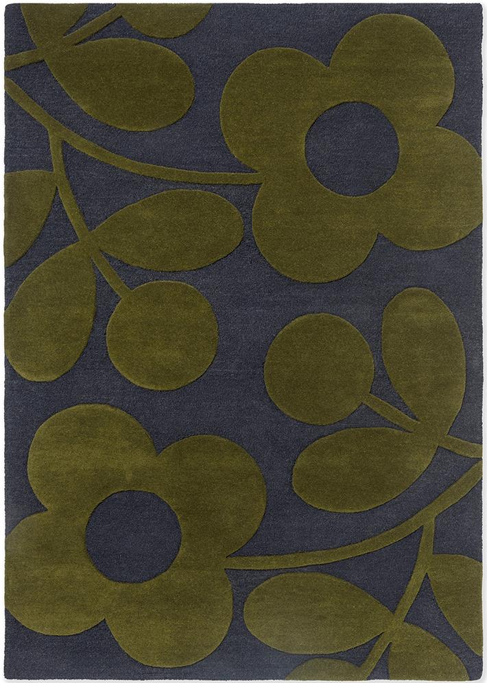 Dywan Sprig Stem Marine 063908 | Rozmiar: 250 x 350 cm