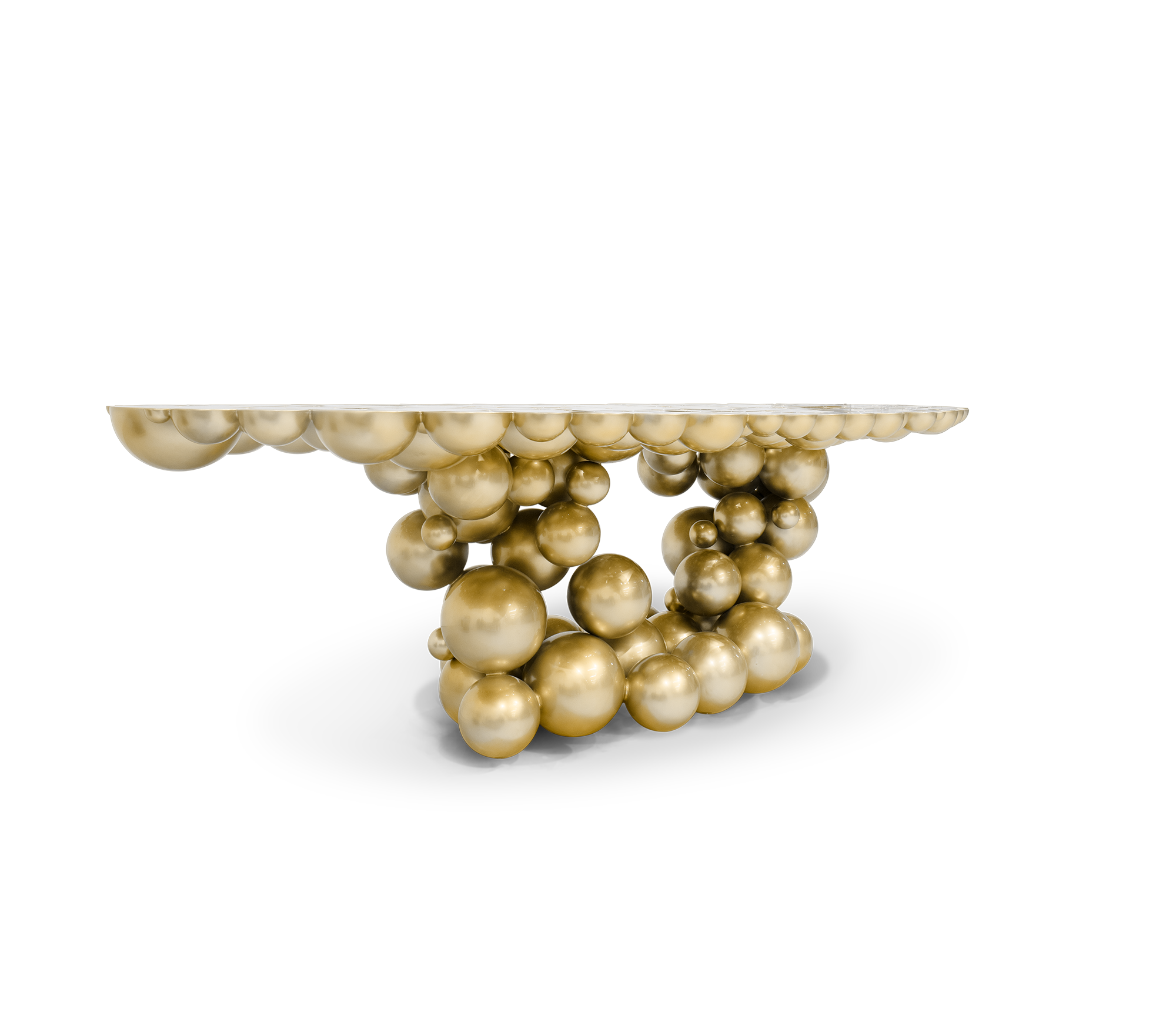 Stół jadalniany z orzecha Orbit Luxe