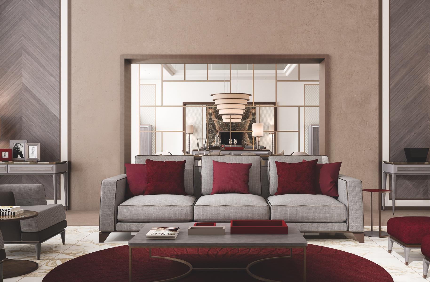Sofa trzyosobowa Blue Moon | Konfiguracja: 3-Seat Extra