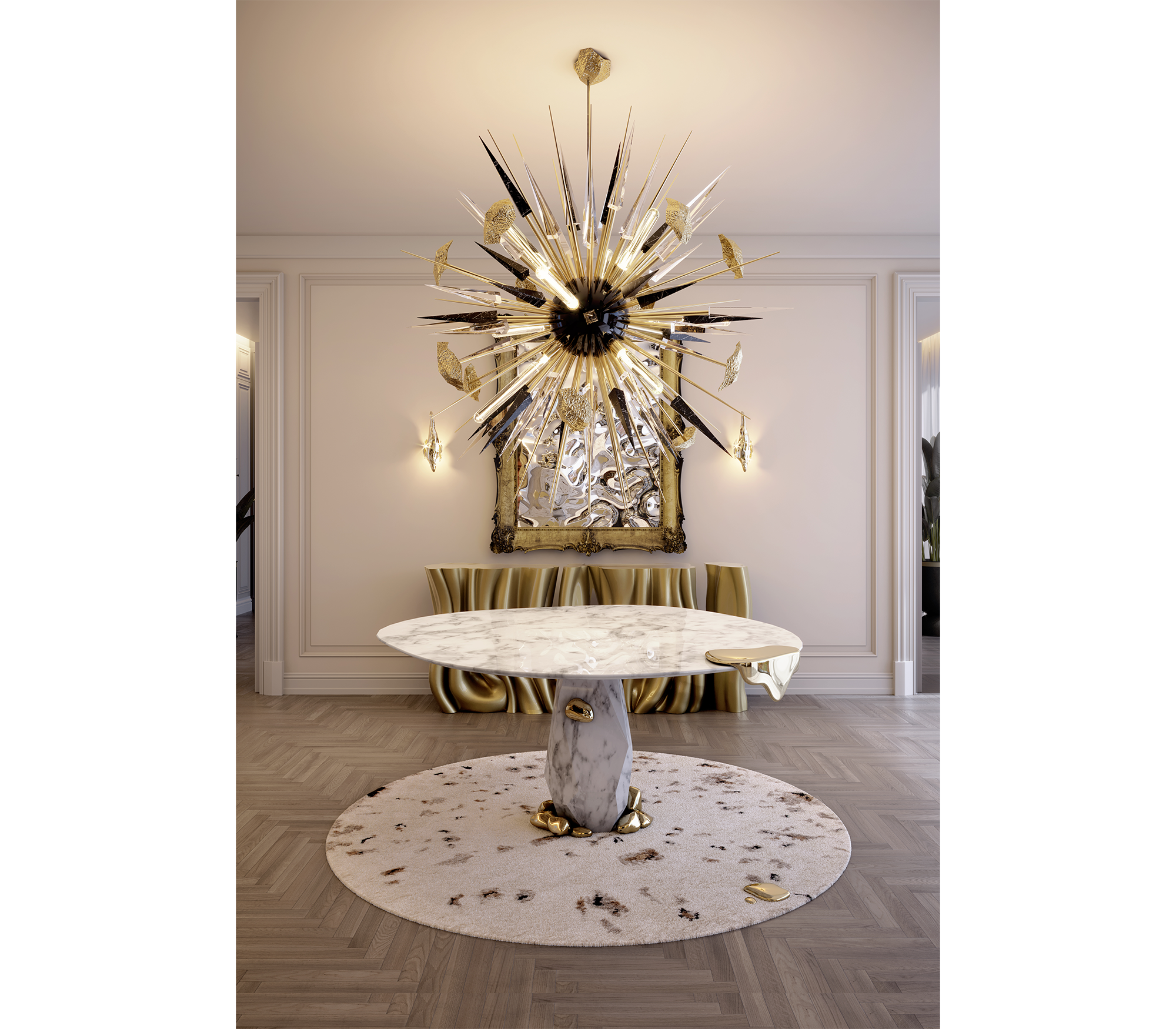 Stół jadalniany Luxury Diamond